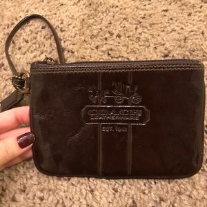 Coach wristlet